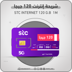 شريحة اتصالات 120 جيجا